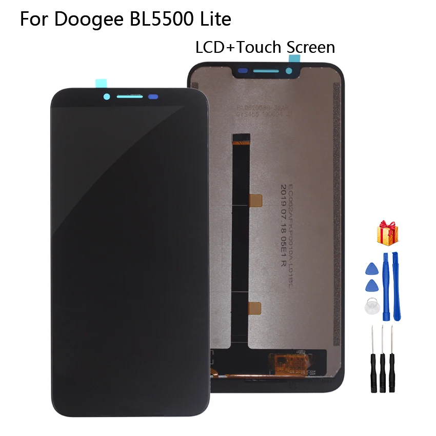 Оригинальный ЖК дисплей для Doogee BL5500 Lite дигитайзер сенсорного экрана запасные
