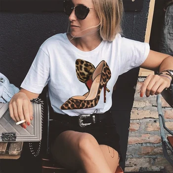

Lus Los 2019 New Fashion Graphic Print T Shirts Women Cotton Tshirts Casual Short Sleeves Tops Woman Clothing Vogue Female Shirt