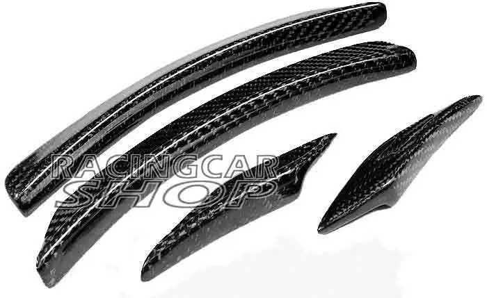 AMG STYLE REAL CARBON FIBER WHEEL ARC WHEEL TRIM SPOILER fit for MERCEDES BENZ W204 C-CLASS C200 C230 C280 C300 C250 C180 C350 C74 2008-2012