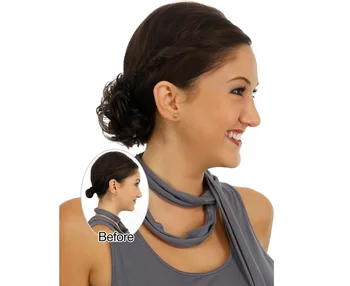 

Hairpiece Drawstring Synthetic Chignon With Rubber Messy Band Curly Chignon Hair Accessories for women High Temperature Fiber