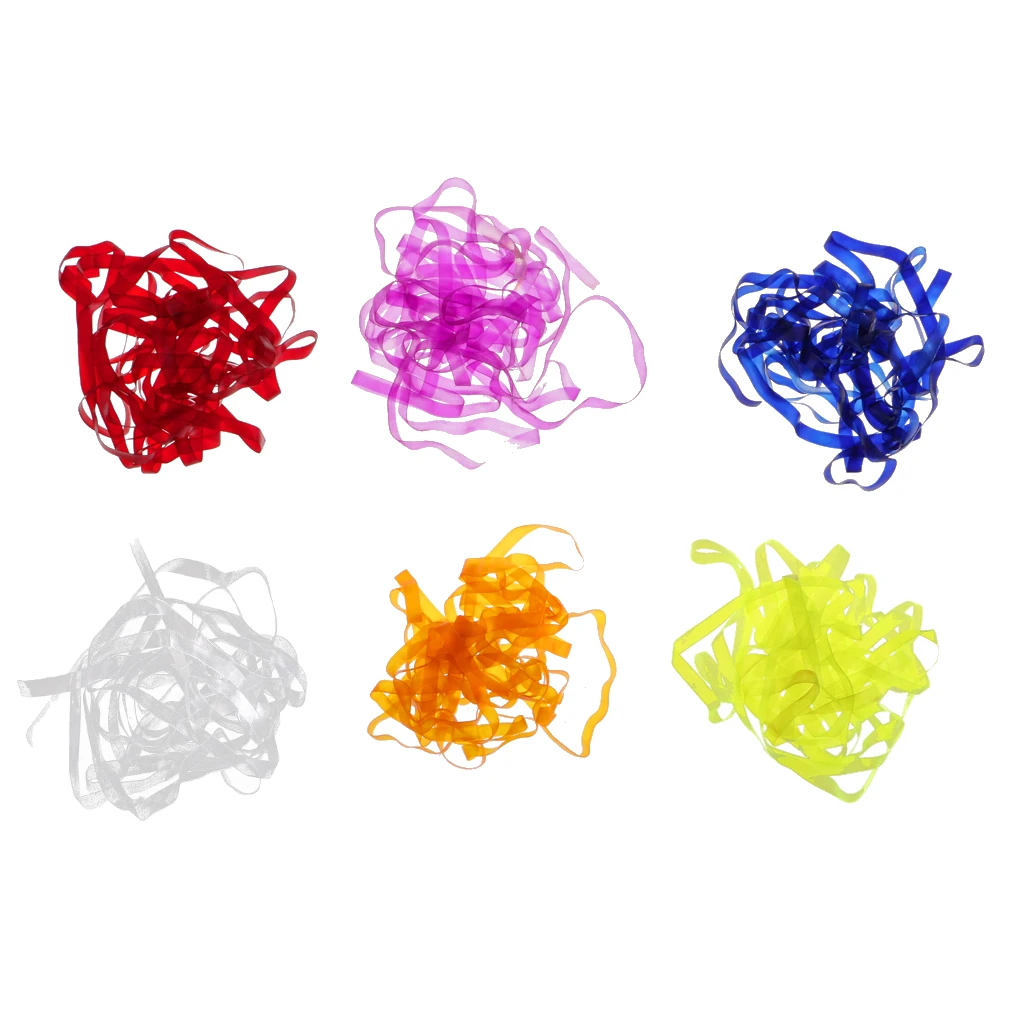 6Pcs 6 Colors Nymph Skin Elastic Scud Back/Nymph Stretch Sink Skin for Fly Tying Fishing Accessories Dropshipping