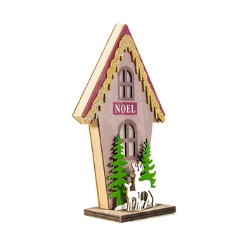 

Elk LED Light Christmas Tree Clause Christmas Home Hanging Table Decor