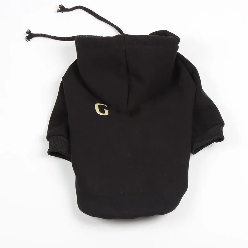 

Winter Dog Hoodie Fashion Hooded Designer Dog Clothes for Small Medium Dogs French Bulldog Clothing Corgi Outfit Pets Apparel