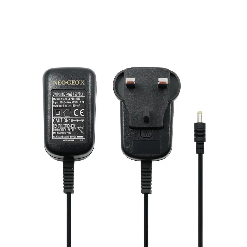 Замена Питание Универсальный адаптер переменного тока для СНК NeoGeo X Xbox Slim консоли