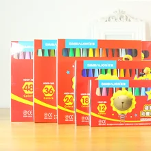 48-Цвет Картина на холсте с рисунком из мультфильма Аниме crayon Шестигранный Карандаш детская помогает бороться с ручка товары для рукоделия для детей рисунок набор канцелярских принадлежностей