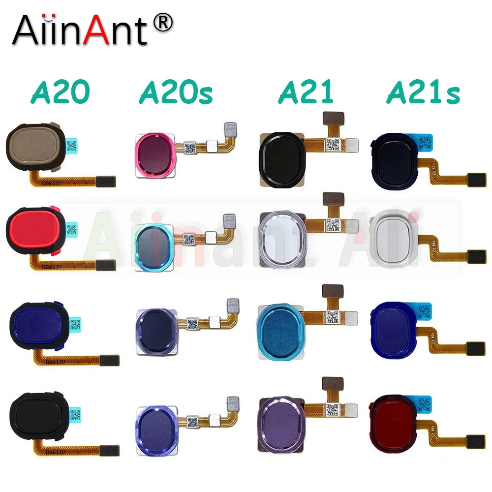 

AiinAnt Phone Back Button Fingerprint Finger Sensor Flex Cable For Samsung Galaxy A20 A20E A20S A21 A21S A205F A207F A215U