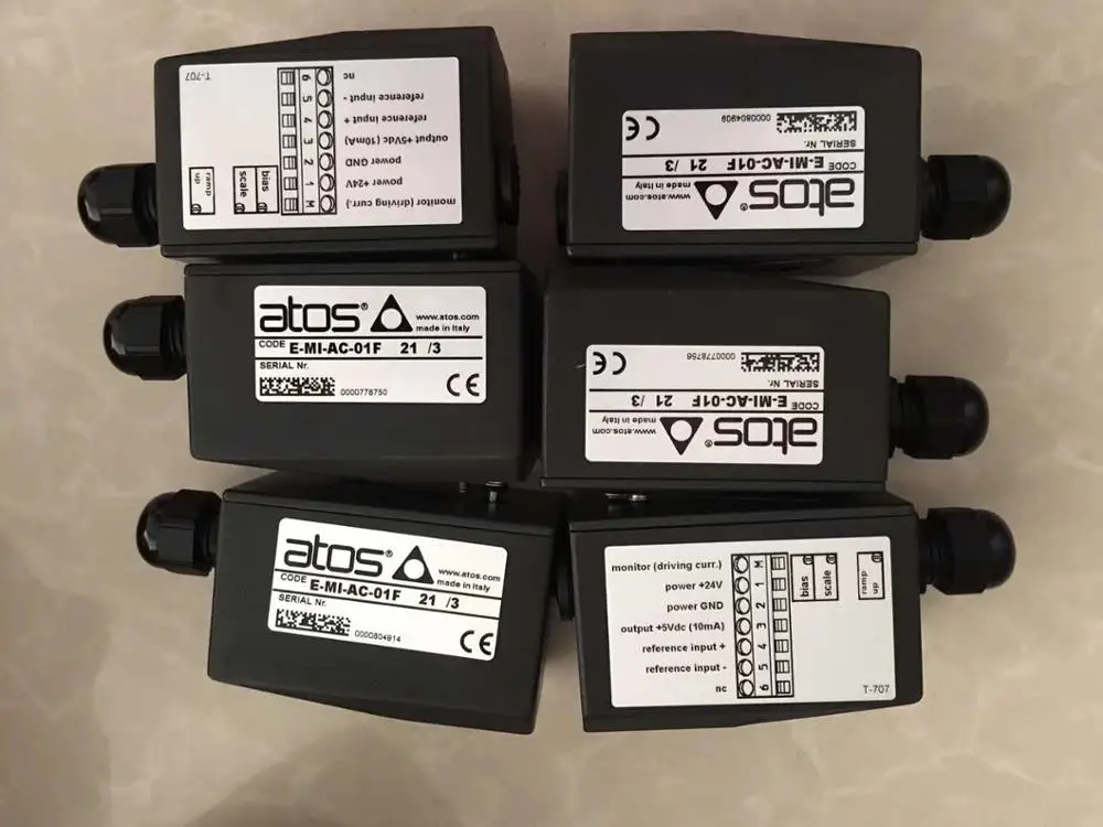 Atos E-MI-AC-01F 21/3 Proportional valve amplifier CODE E-M1-AC-01F 21/2 20/3 Made in Italy | Обустройство дома