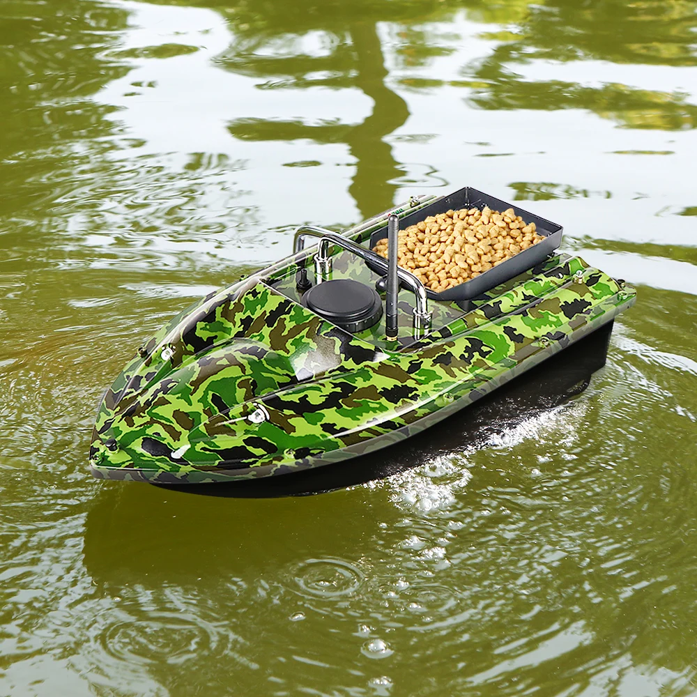 US $145.99 C118 GPS Fishing Bait Boat with Single Bait Containers Automatic Bait Boat with Remote Control