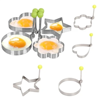 

Kitchen Gadgets and Accessories 1Pcs Stainless Steel Fried Egg Mold Kitchen Accessories Cocina Accesorios De Cocina Utensilios.