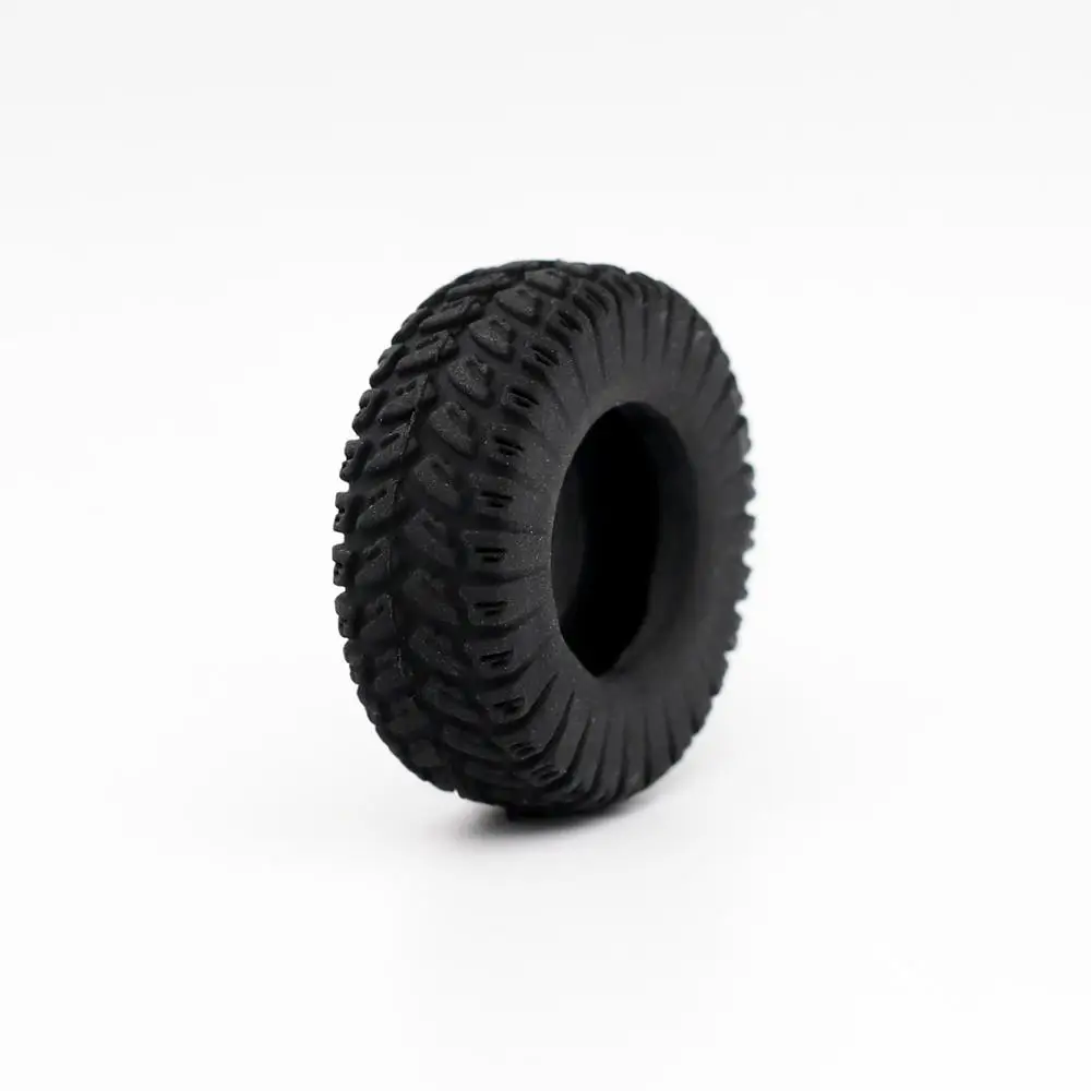 Белый 4 шт. новые шины кожи оболочки D27mm для Orlandoo Охотник A02 Pajero A03 защита RC Гусеничный модель автомобиля - Цвет: Белый