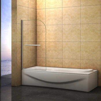 

1 sheet 180 degree flip top bathtub with towel rail 80x140cm