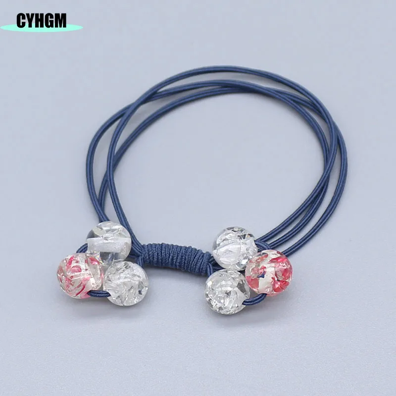 G01-5-1pcs-pink Эластичные резинки для волос для девочек, аксессуары для волос, резинки для волос, тюрбан для женщин в Корейском стиле, для женщин, заколки для волос, повязка для волос c246 - Цвет: G01-5-1pcs-pink