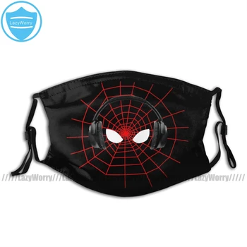 

Spiderman Mouth Face Mask Web Slinger Homecoming Facial Mask Fashion Cool with 2 Filters for Adult