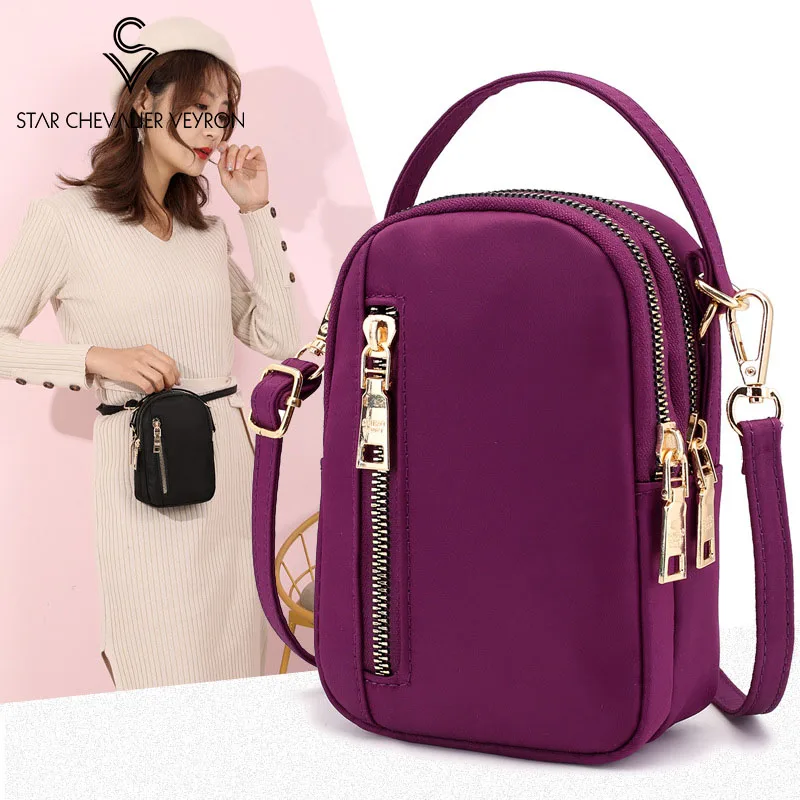 

SCV Nylon Waterproof Women Waist Bags Fashion Simple Versatile Waist Packs Shopping Tour Lightweight Versatile Bag Women's Pack