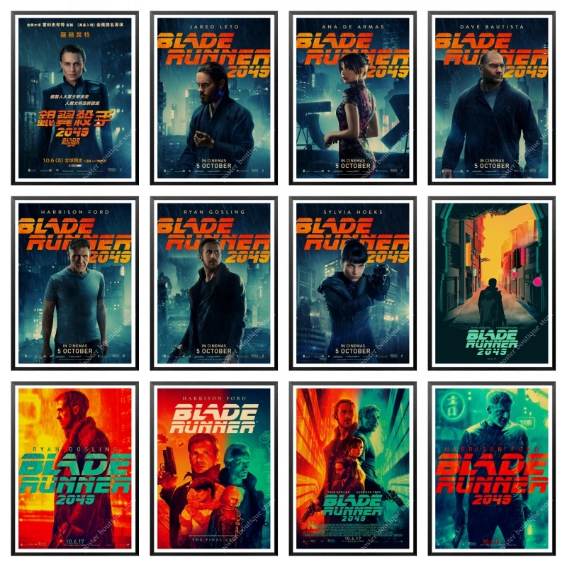 Новый фильм Blade Runner 2049 Ретро плакат печатные Высококачественные наклейки на