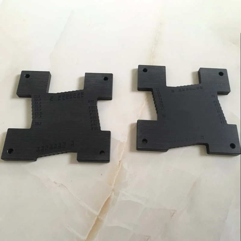 

2 Pc/Set For Table Saw ,Milling Machine, Flip-Chip Engraving Measuring Cutter Head Height Ruler Measuring Tool Woodworking Tools