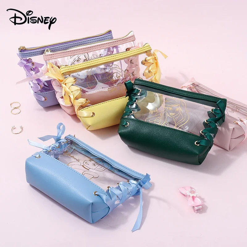 Прозрачная косметичка Disney для женщин портативная маленькая Вместительная