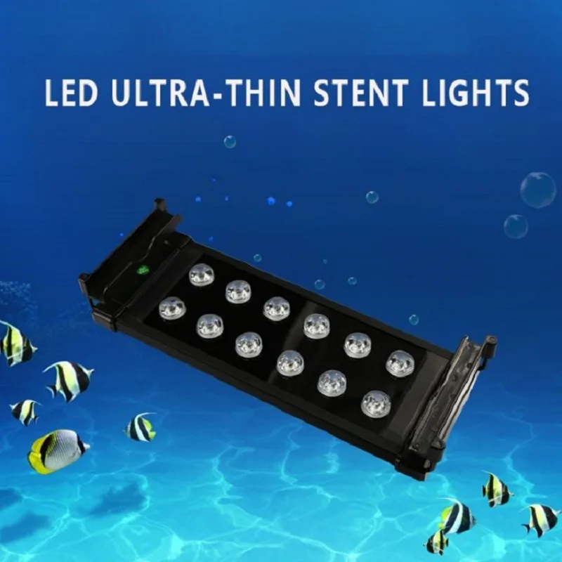 Gako 40 Вт светильник для выращивания аквариумных растений расширяемый светильник на кронштейнах белый синий светодиодный светильник подходит для аквариума