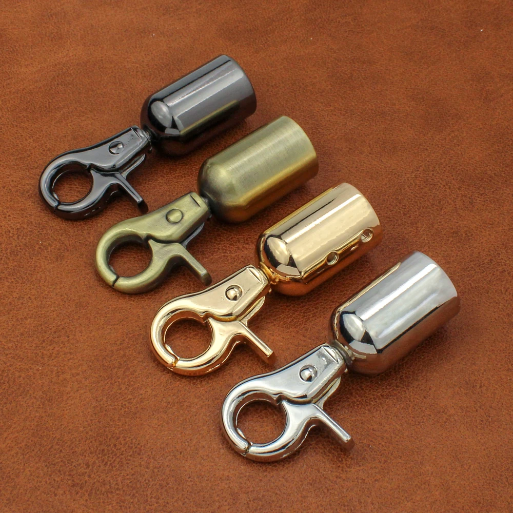 20pcs Bag Straps Connector Hanger Metal Buckles For Bags Tassel Cap