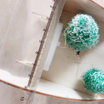 

House Sleigh Wooden Advent Calendar Countdown Christmas Party Decor 24 Drawers R9UC