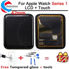Para apple assistir série 1 display lcd tela de toque digitador assembléia 38/42mm a1802 a1803 a1553 a1554 para apple assista s1 lcd