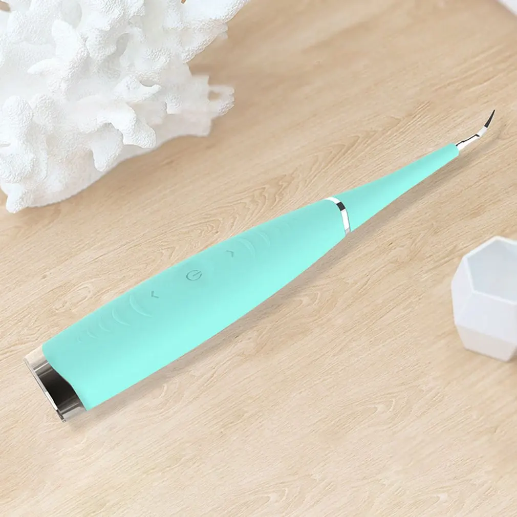  Portable Electric Sonic Dental Scaler Tooth Calculus Remover Tooth Stains Tartar Dentist Tool Teeth