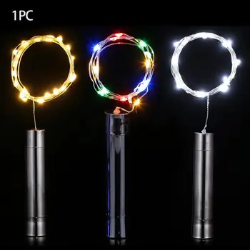 

1M/2M Bottle Christmas festival Wedding party Decoration Copper Wire Led String Lights Indoor Outdoor Garden DIY waterproof