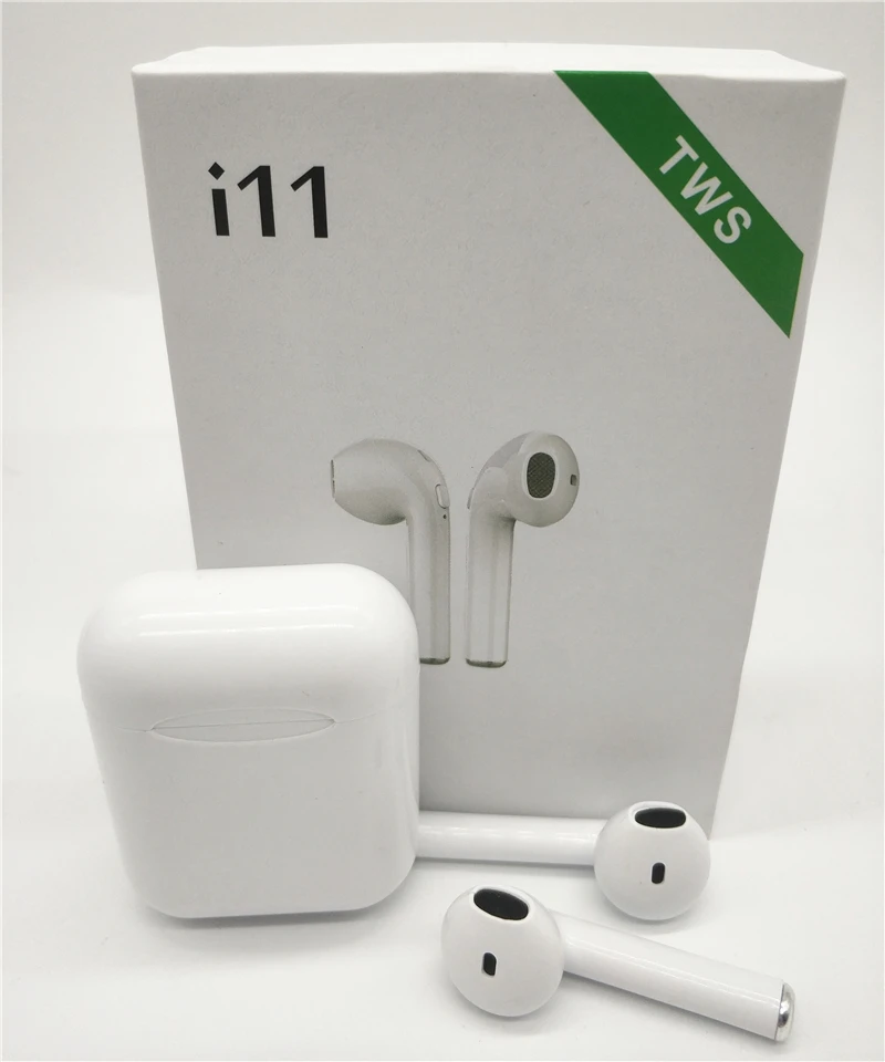 

Universal Wireless Bluetooth 5.0 i11 TWS Earphones Mini Earbuds Stereo With Charging Box For Iphone Samsung S6 Xiaomi Andriod