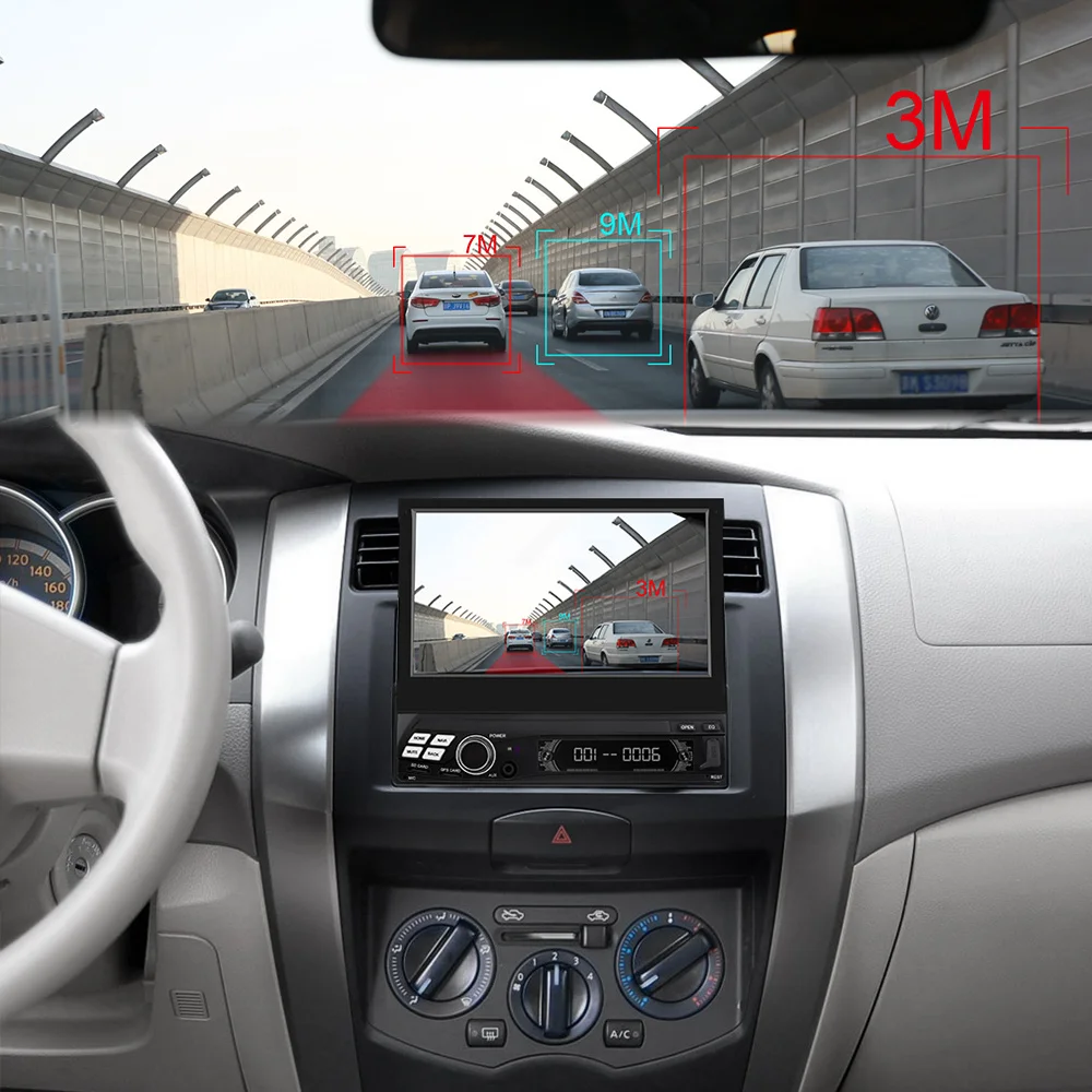 Isudar Universal Auto Multimedia-Player 1 Din Android 9 7 Zoll Abnehmbare Multi touchscreen Octa Co