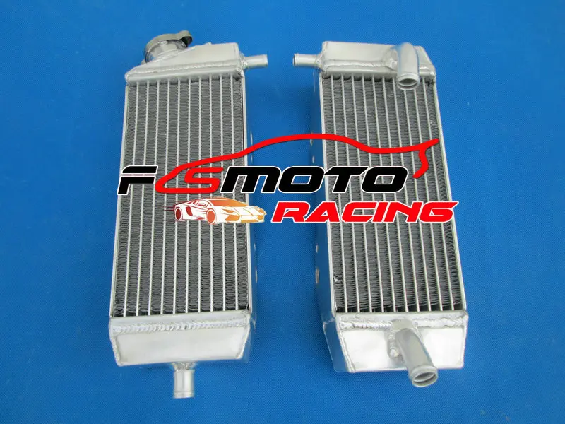Алюминий радиатор для KAWASAKI KXF250 KX250F KX 250 F 04 05 2004 2005/Suzuki RMZ250 2004-2006