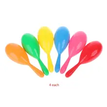 24pcs Neon maracas Fiesta предметы для вечеринки, сувениры Noisemaker мексиканские украшения N21_D