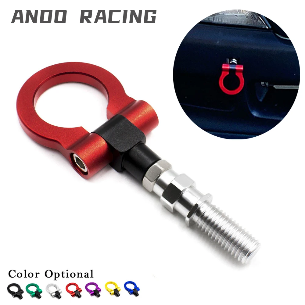 Car Accessories Racing Rear Tow Hook Adjustable Folding Car Tow Ring