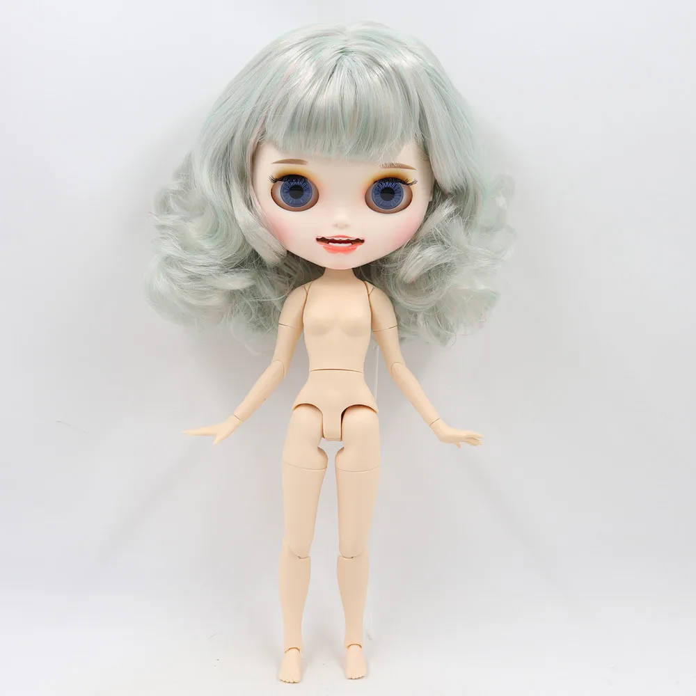 ICY 1/6 Blyth Кукла под заказ № BL4006/1017 белая кожа и суставное тело с открытым ртом матовое лицо для девочки Подарочная игрушка