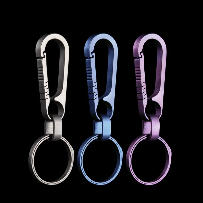 Titanium-Alloy-Quick-Release-Keychain-Carabiner-Hook-Key-Clip-Multi-Functional-Carabiner-Keychain-Climbing-Hiking-Locking