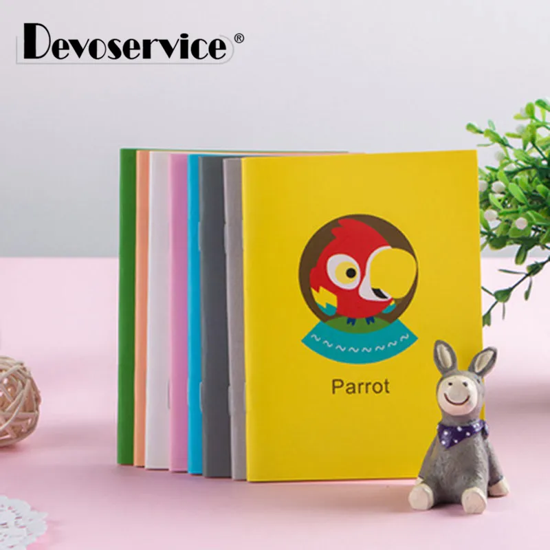

New Arrival Cute Small Animal Schedule Notebooks Diary Weekly Planner Notebook School Office Supplies Kawaii Stationery Random