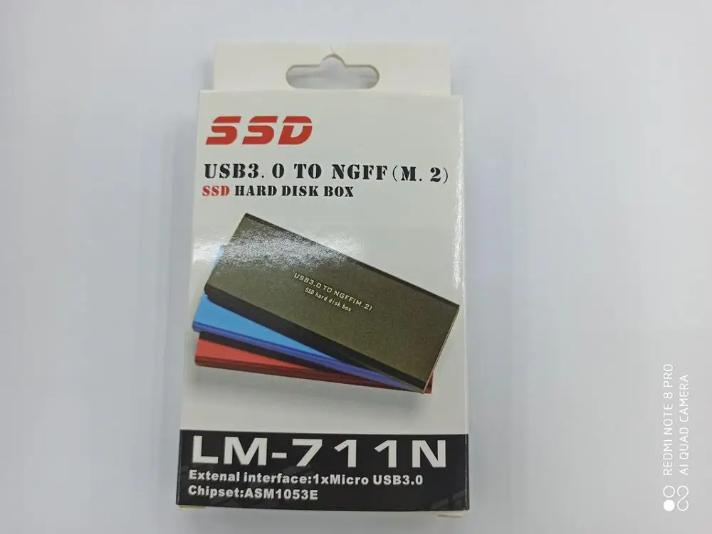 M.2 NGFF к USB3.0 HDD SSD чехол USB3.0 к USB3.0 Micro-B адаптер 6 ГБ/сек. HDD корпус коробка внешняя коробка для жесткого диска SSD чехол