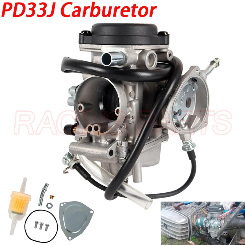 Карбюратор PD33J карбюратор для Yamaha YFM250 YFM350 YFM400 YFM450 Kodiak 400 450 большой медведь гризли