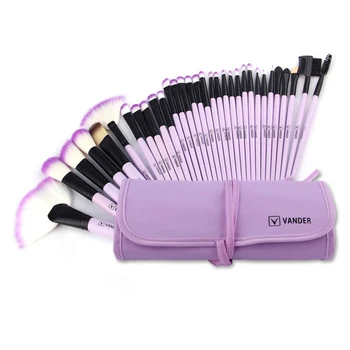 

Make up Brushes, Professional 32pcs Makeup Brush Set, Makeup Brushes Set Foundation Blending Cosmetic Brush Set Kit,Purple