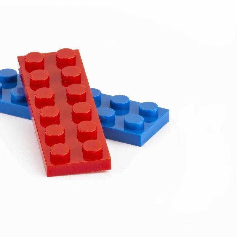 20pcs Bulk Small Particle 3795 MOC Building Block 2x6 Plate Low Brick Flat Accessories Building Block Castle Toys