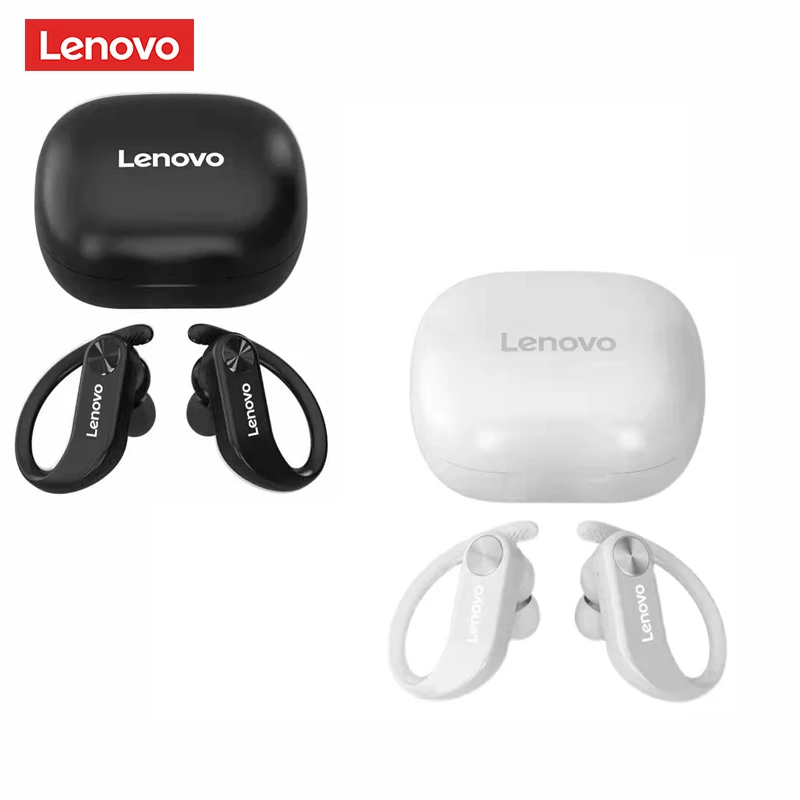 Original Lenovo LP7 TWS Wireless Earphone Bluetooth-compatible Handfree Headphone Dual Stereo Bass IPX5 Waterproof for Long Time usb headset