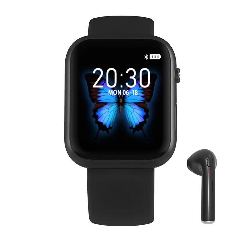 black add headset SX16 Смарт-часы для мужчин Дети сердечного ритма кровяное давление спортивный фитнес-браслет Bluetooth SmartWatch для женщин для IOS XiaoMi Android - Цвет: black add headset