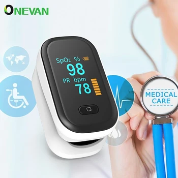 

Fingertip Pulse Oximeter De Dedo Pulso Oximetro Finger Oximeters Pulse Oxymeter OLED Blood Oxygen Saturation Meter