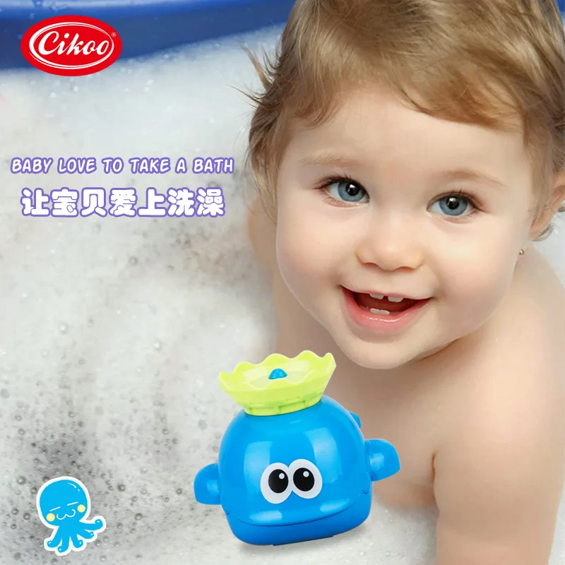 CIKOO киты играть с водой детская игрушка для ванной воды всплеск ванной необычный Электрический Душ