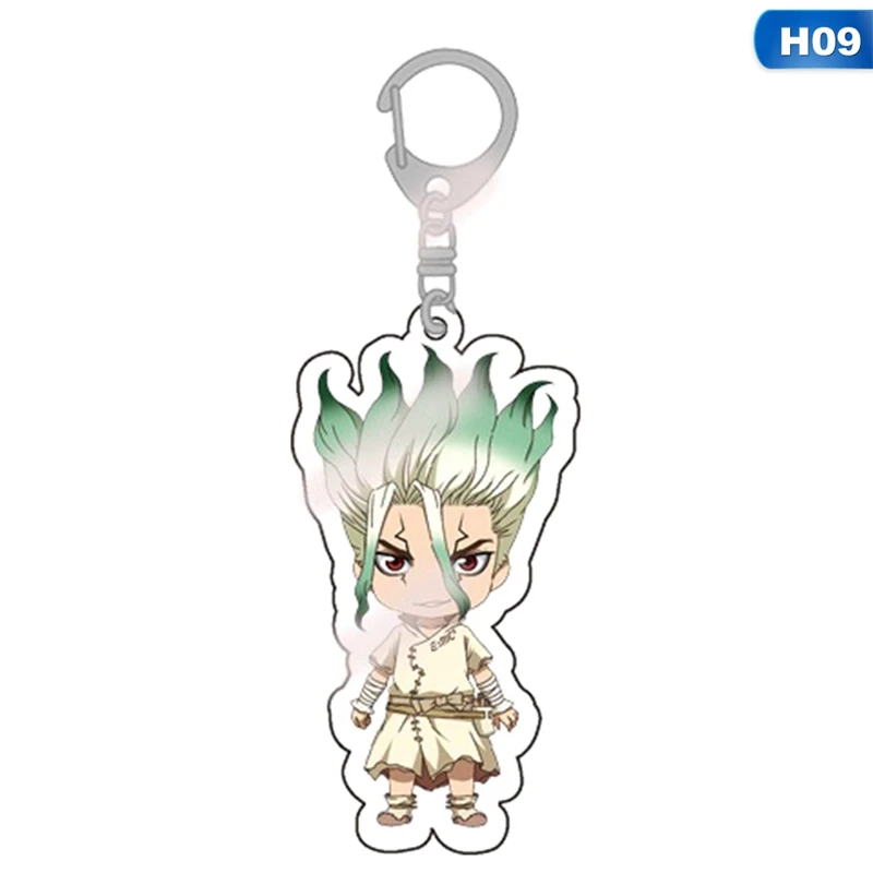 Dr. STONE Ishigami Senku акриловая фигурка брелок милый кулон аниме