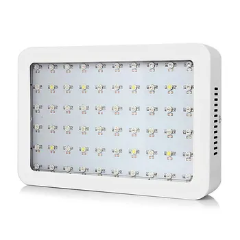 

600w Dual Chips 380-730nm Full Light Spectrum Led Plant Growth Lamp White High Intensity Led Double Chips Low Heat Energy Saving