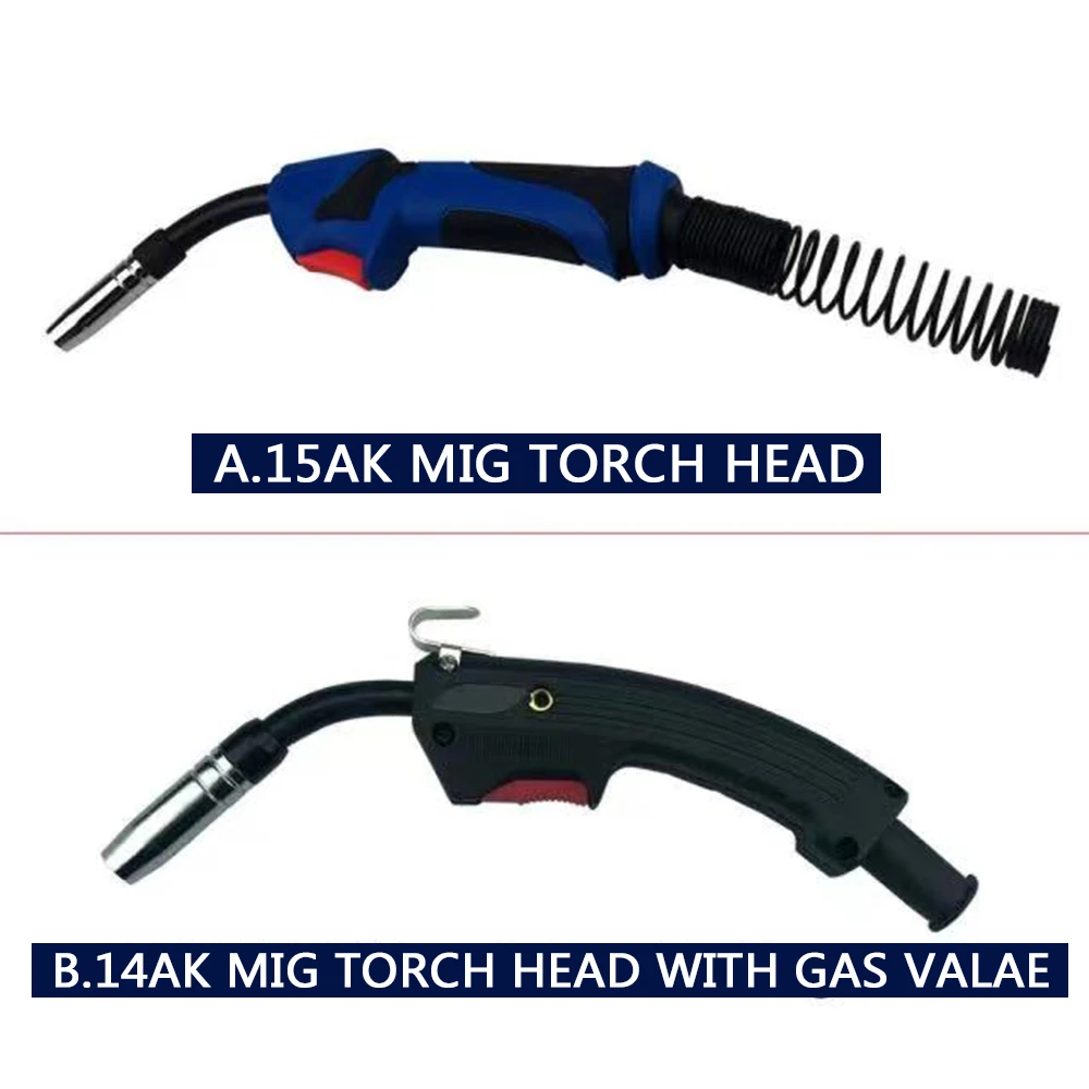 MIG torch 15AK 14AK torch body 180A european style welding gun MB15AK 14AK welding gas torch welding torch