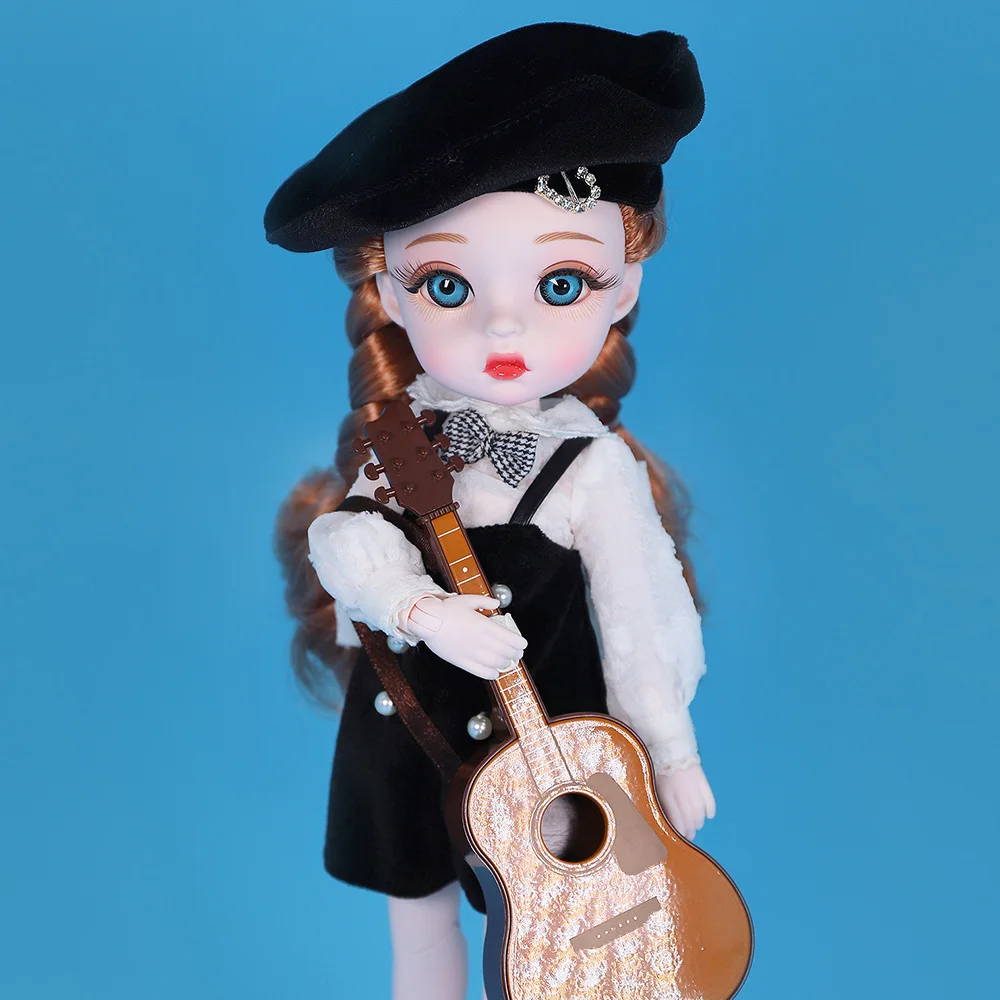 Dream Fairy 1/6 BJD 28 Joints Body Dolls with Clothes Shoes Lucky Angel Series 28cm Ball Jointed Dolls Full Set Gift for Girls 2