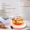 Cup Warmer Heating Pad USB DC5V Constant Temperature Coaster 3 Gear Digital Display Adjustment Timing Heater for Coffee Milk Tea 2
