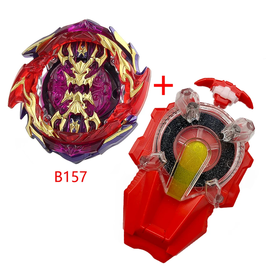 157beyblade+火石红黑发射器