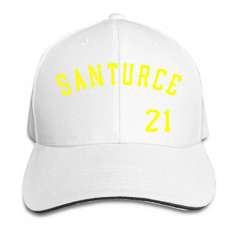 Santurce 21, бейсбольная кепка для мужчин и женщин, Кепка для водителя грузовика, модная Регулируемая Кепка - Цвет: 2-White